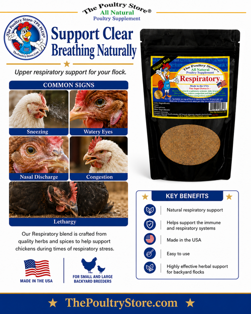 Natural Poultry Respiratory Support