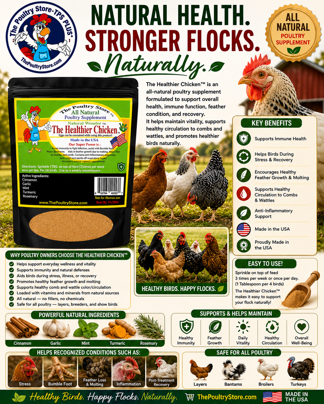 Natural Wonder Healthy Chicken-TPS Plus®