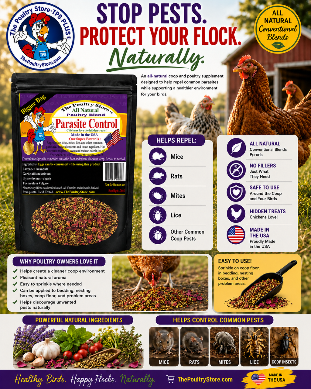 Parasite Control all natural and effective
