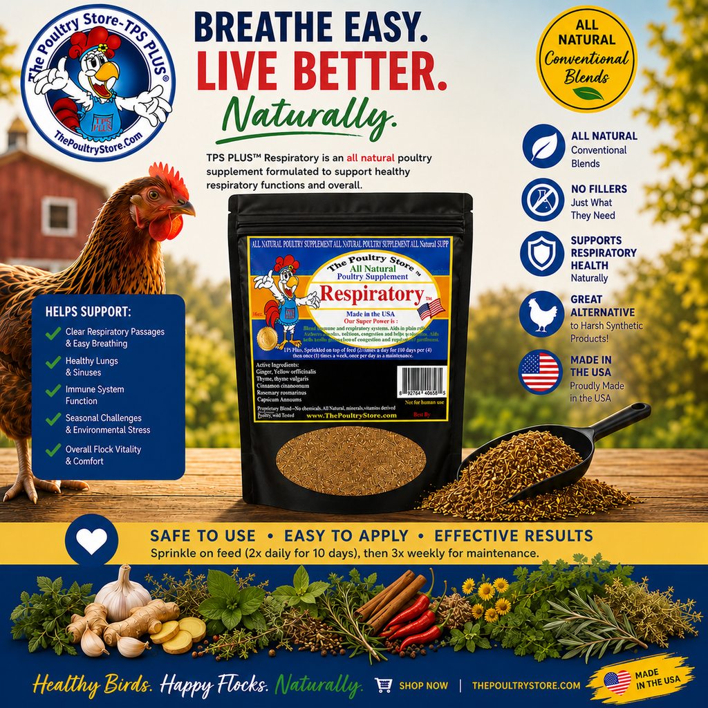 Natural Poultry Respiratory Support